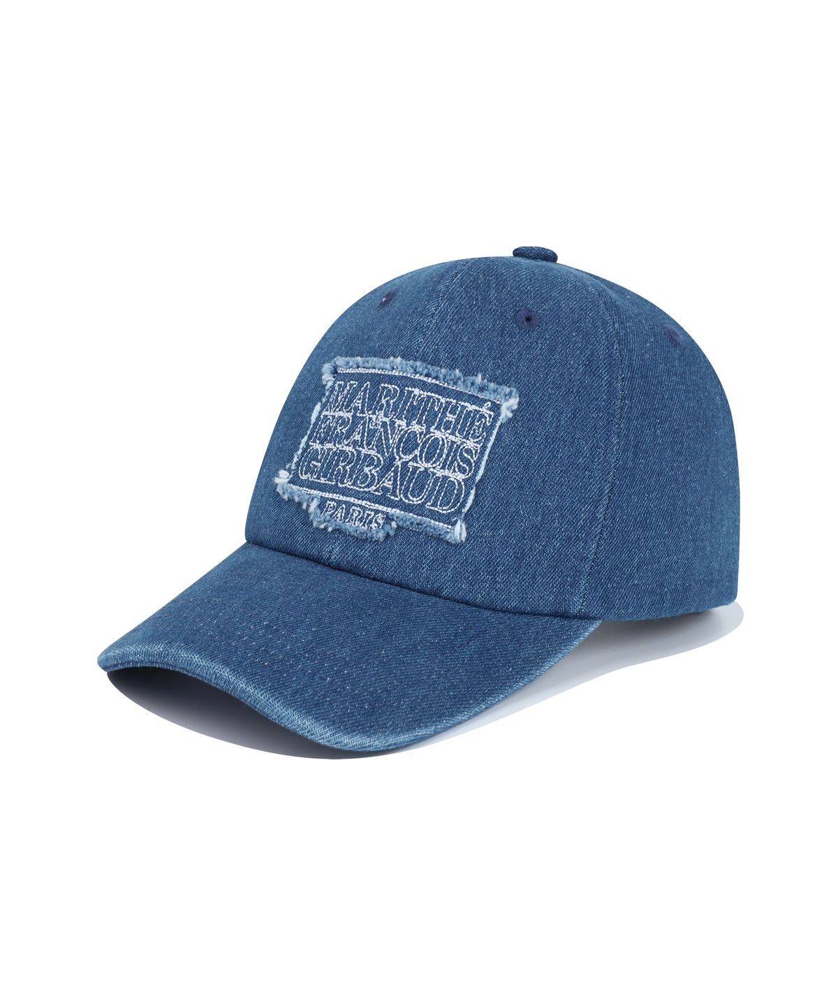 마리떼 키즈(MARITHÉ KIDS) KIDS CLASSIC LOGO APPLIQUE DENIM BALL CAP blue