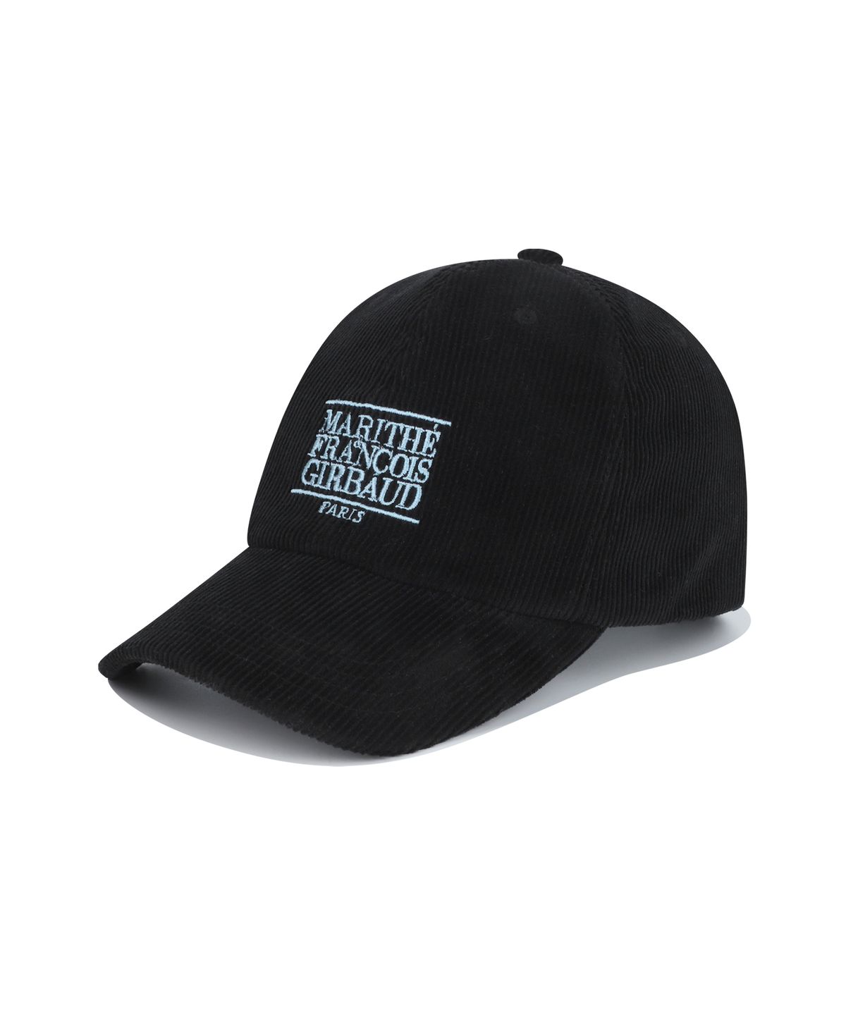 마리떼 키즈(MARITHÉ KIDS) KIDS SMALL CLASSIC LOGO CORDUROY BALL CAP black