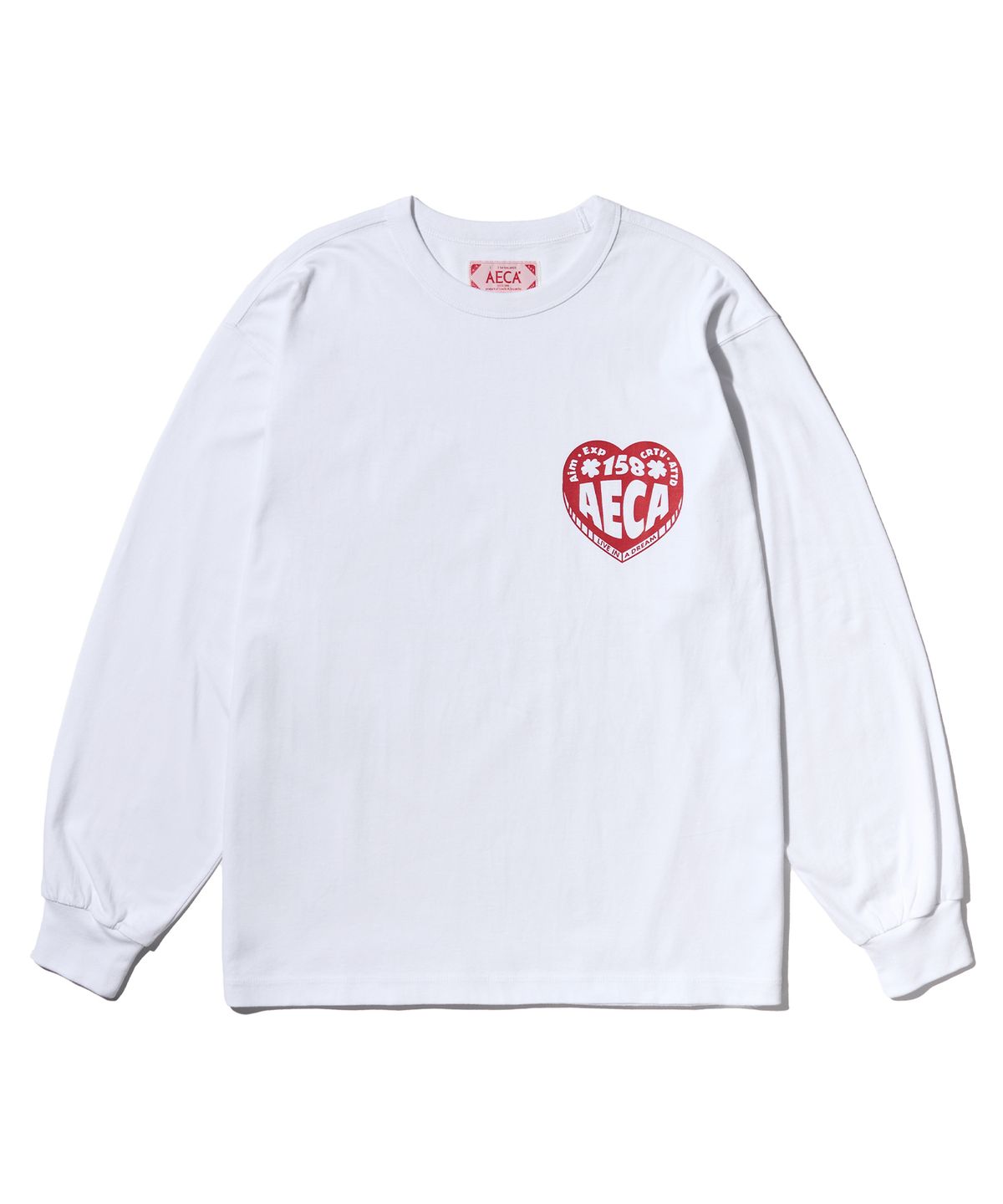 에이카화이트(AECA) AECA LOVE LONG SLEEVE (2color)