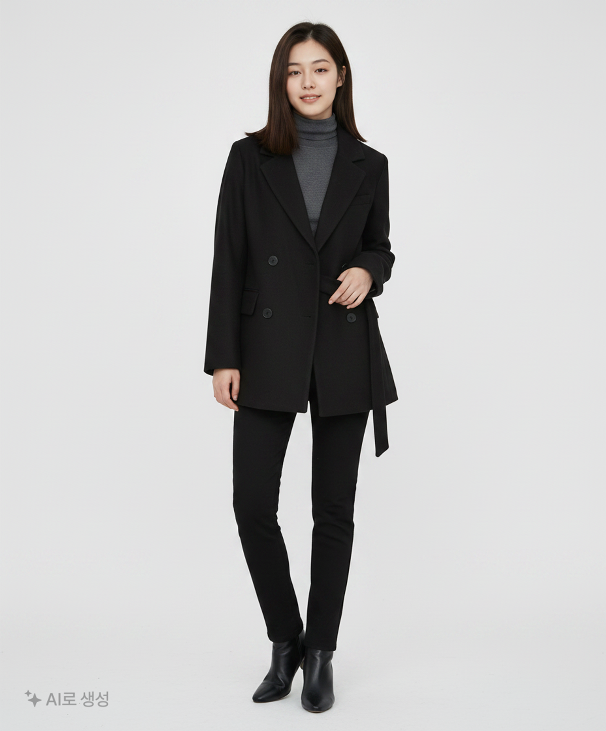 미쏘(MIXXO) 겨울 기타 코트 M