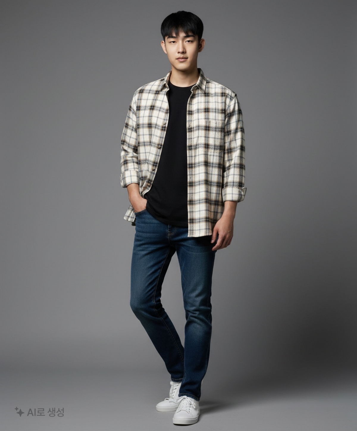 유니클로(UNIQLO) 캐주얼 셔츠 M