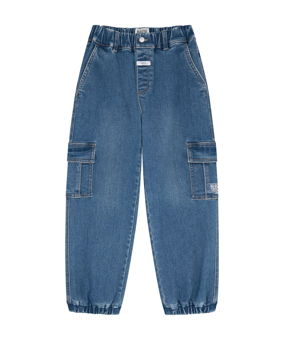 마리떼 키즈(MARITHÉ KIDS) KIDS JOGGER DENIM PANTS blue