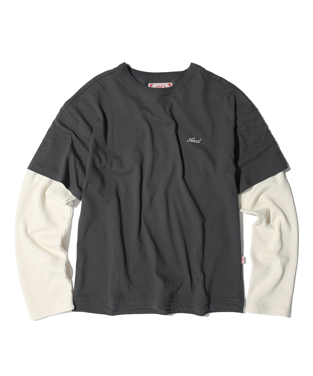 에이카화이트(AECA) AECA WAFFLE LAYERED LONG SLEEVE (2color)