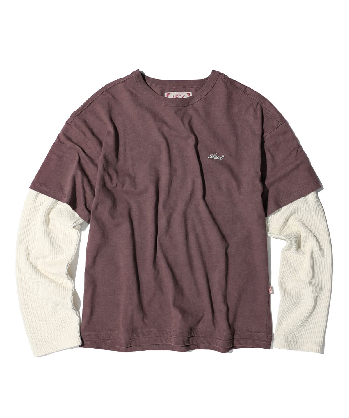 에이카화이트(AECA) AECA WAFFLE LAYERED LONG SLEEVE (2color)