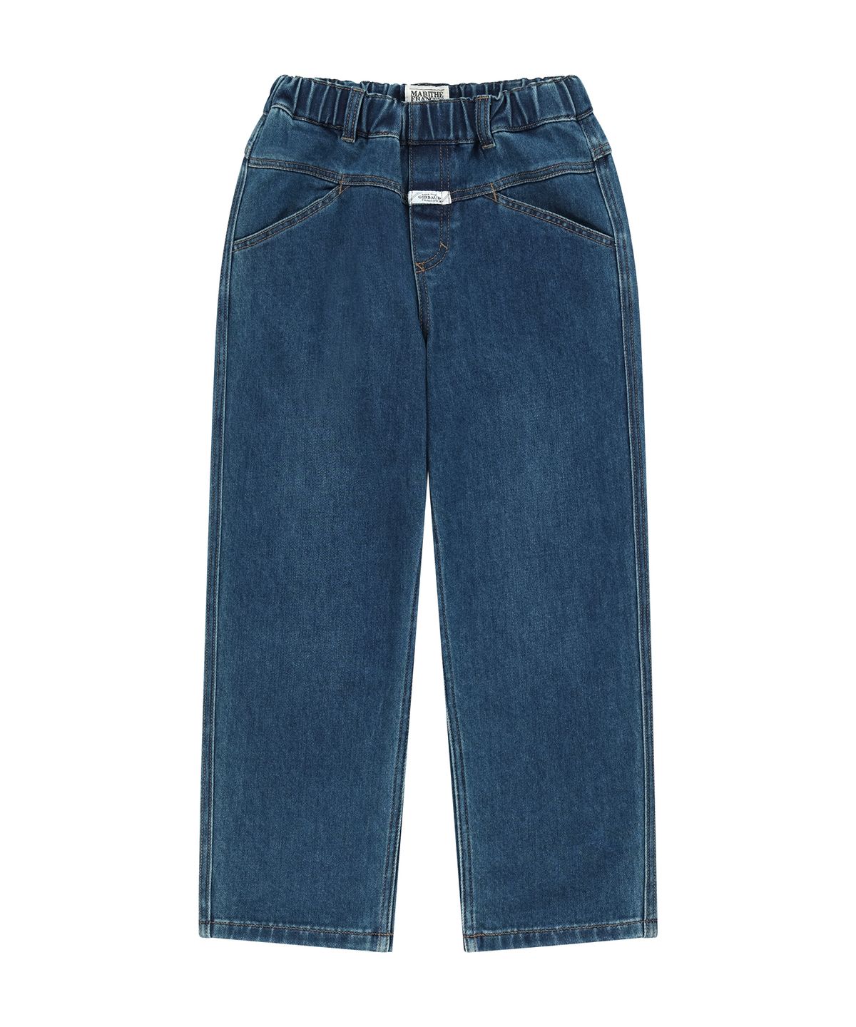마리떼 키즈(MARITHÉ KIDS) KIDS STRAIGHT FIT X-POCKET DENIM PANTS blue