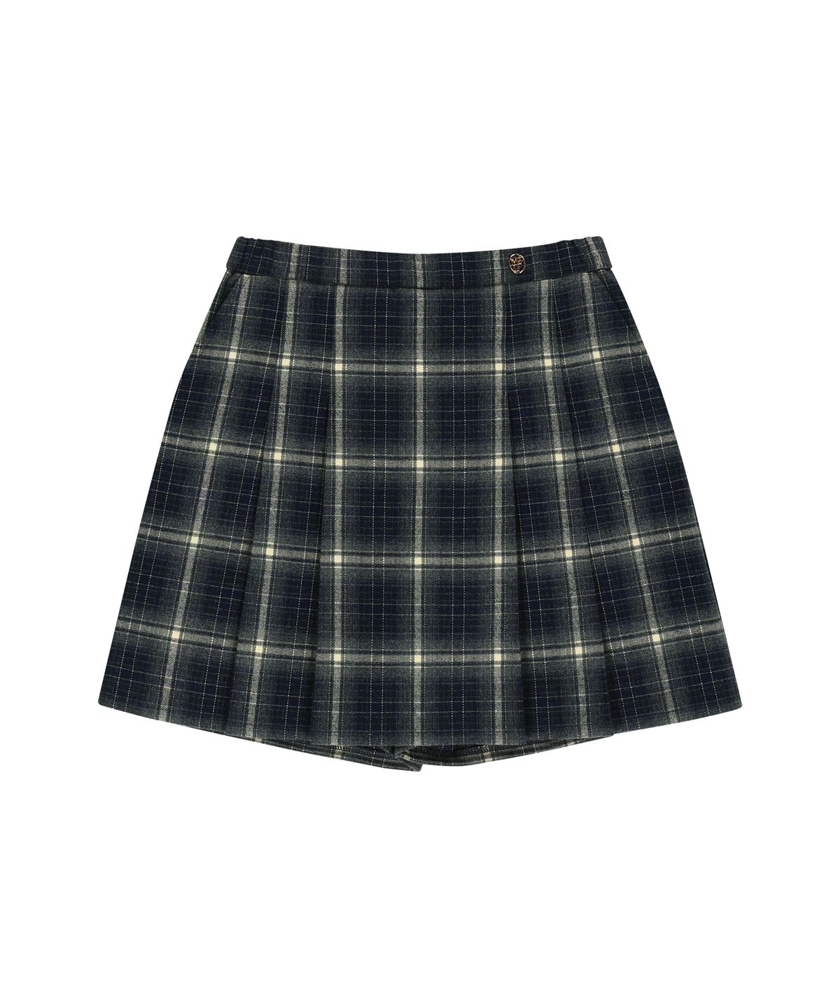 마리떼 키즈(MARITHÉ KIDS) KIDS W CHECK SKIRT navy