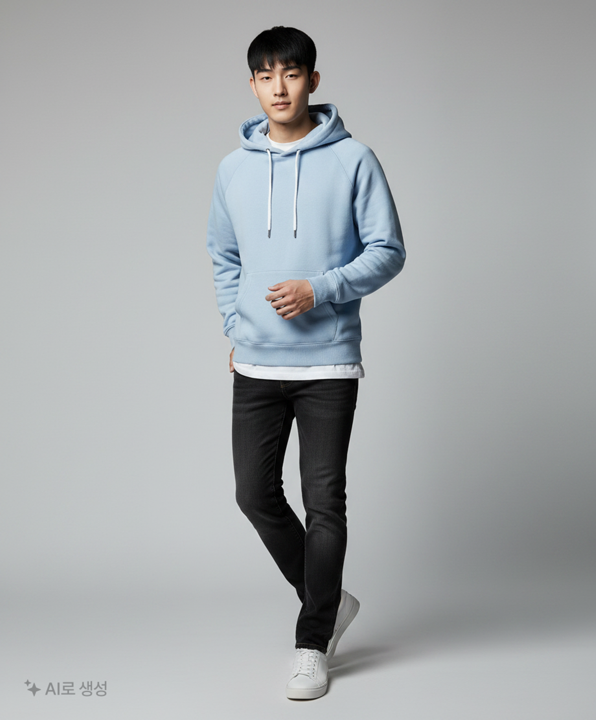무신사 스탠다드(MUSINSA STANDARD) 후드 티셔츠 M
