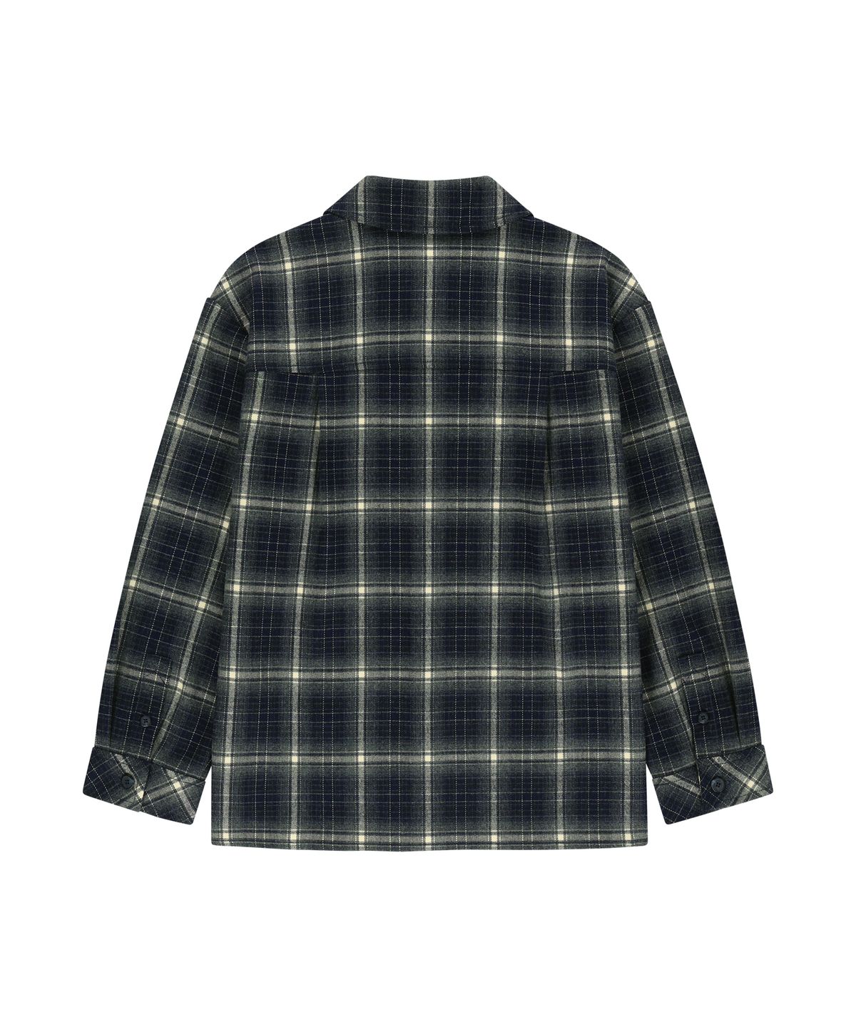 마리떼 키즈(MARITHÉ KIDS) KIDS BRUSHED CHECK SHIRT navy
