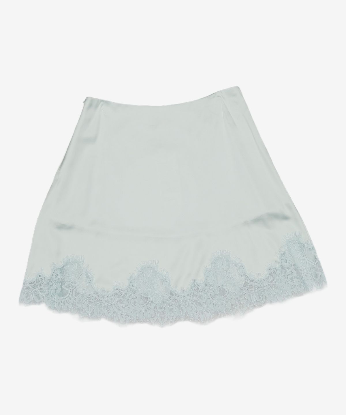 씨타(CITTA) A-Line Lace Satin Skirt_CTS632(Mint) S