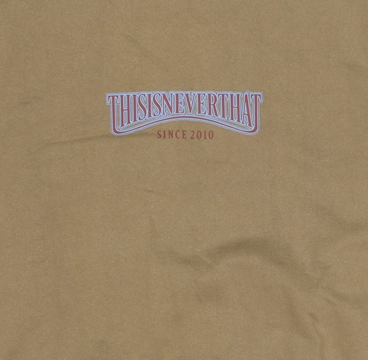 디스이즈네버댓(THISISNEVERTHAT) Low Arch Crewneck Olive XL