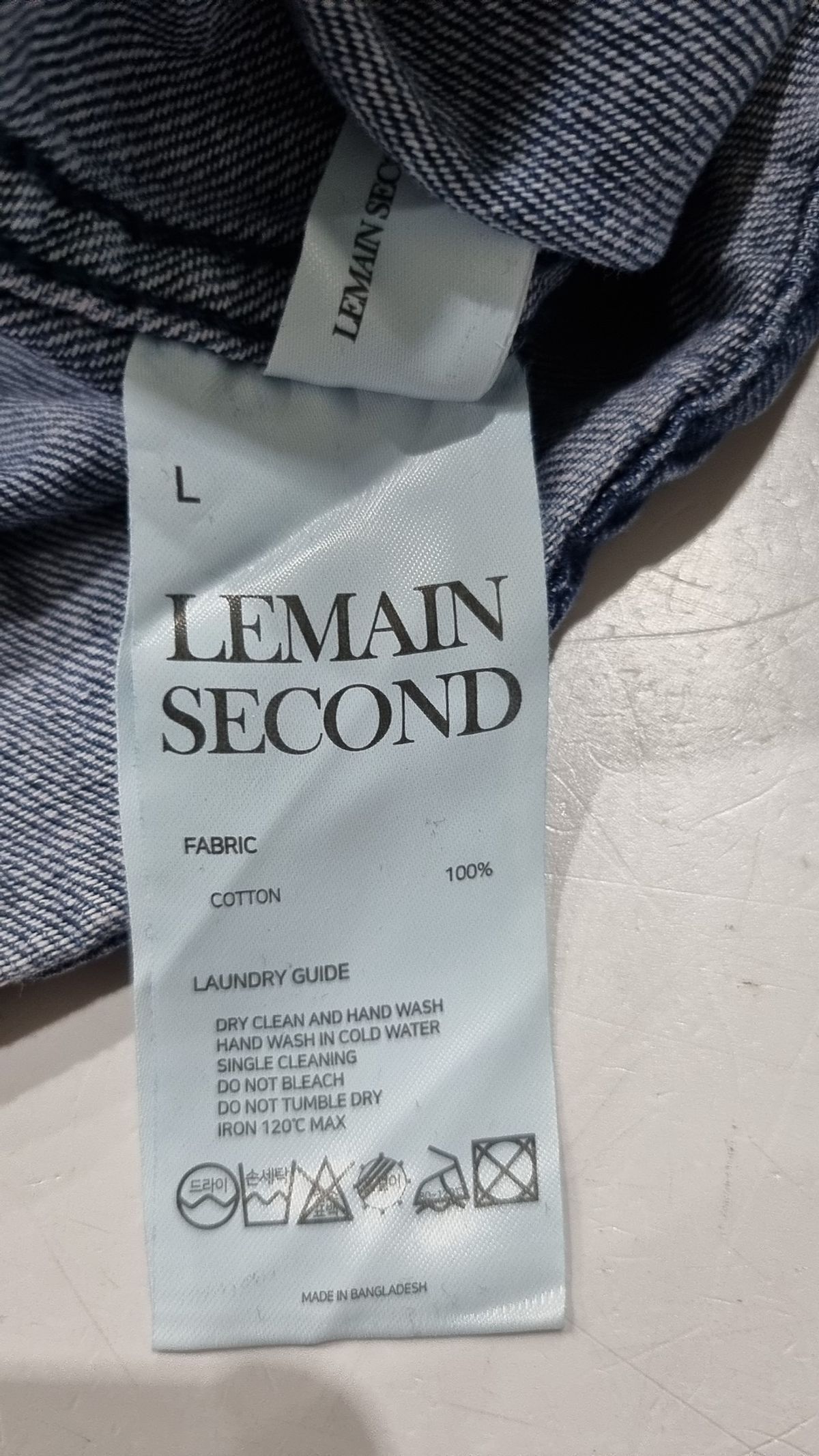리메인세컨드(LEMAIN SECOND) 캐주얼 셔츠 L