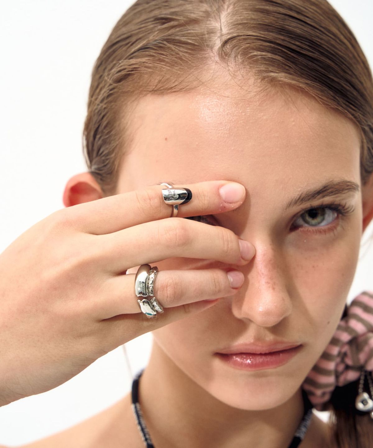 센티멍(SENTIMENTS) NO.767 [BLACK FRENCH] ROUND RING