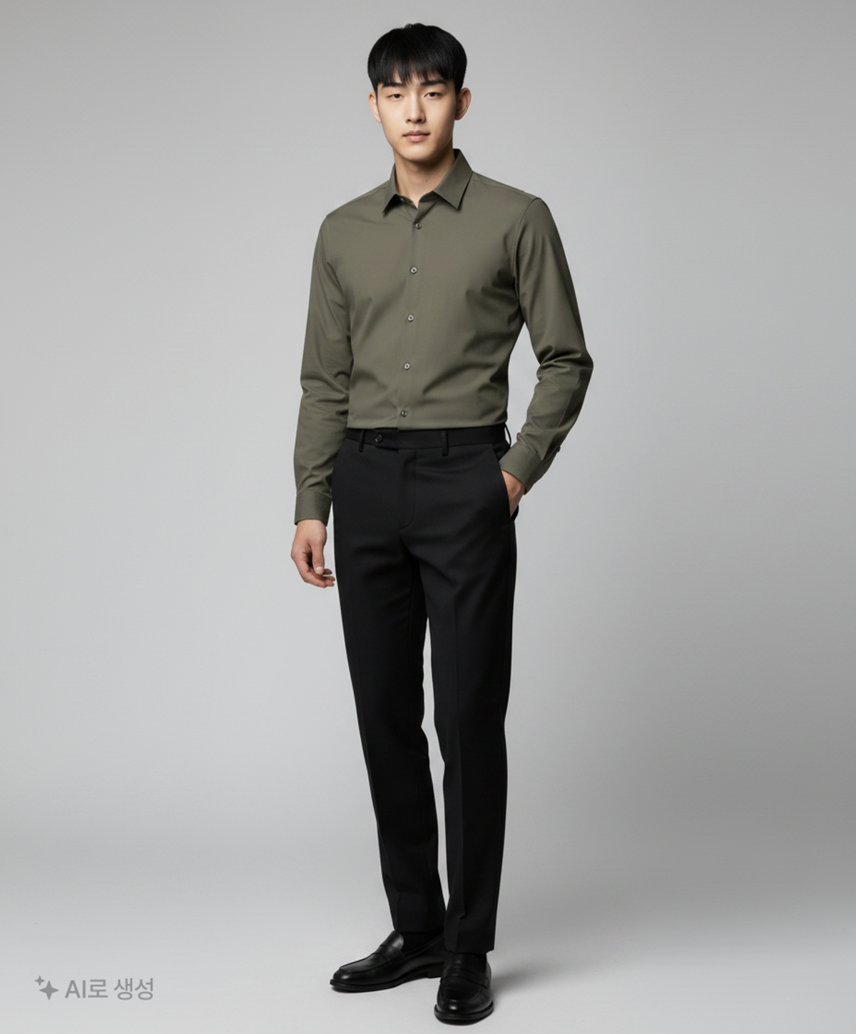무신사 스탠다드(MUSINSA STANDARD) 캐주얼 셔츠 M