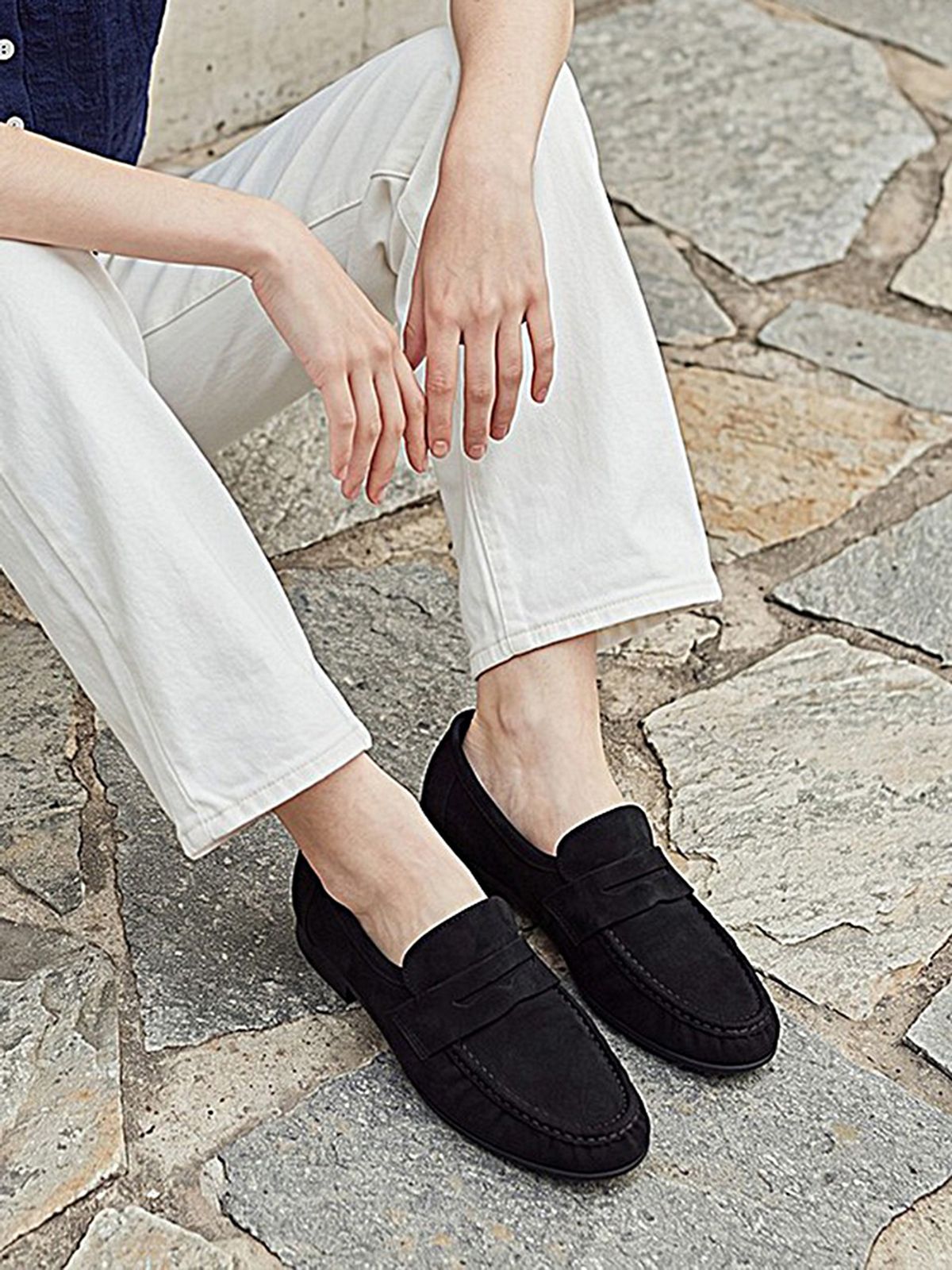 모이지(MOIJI) EO2642 Moc Loafer(2color)