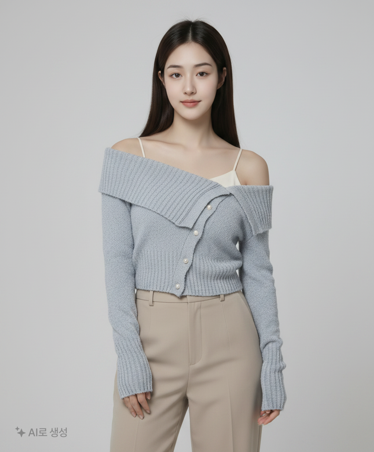 다이애그널(DIAGONAL) 카디건 FREE