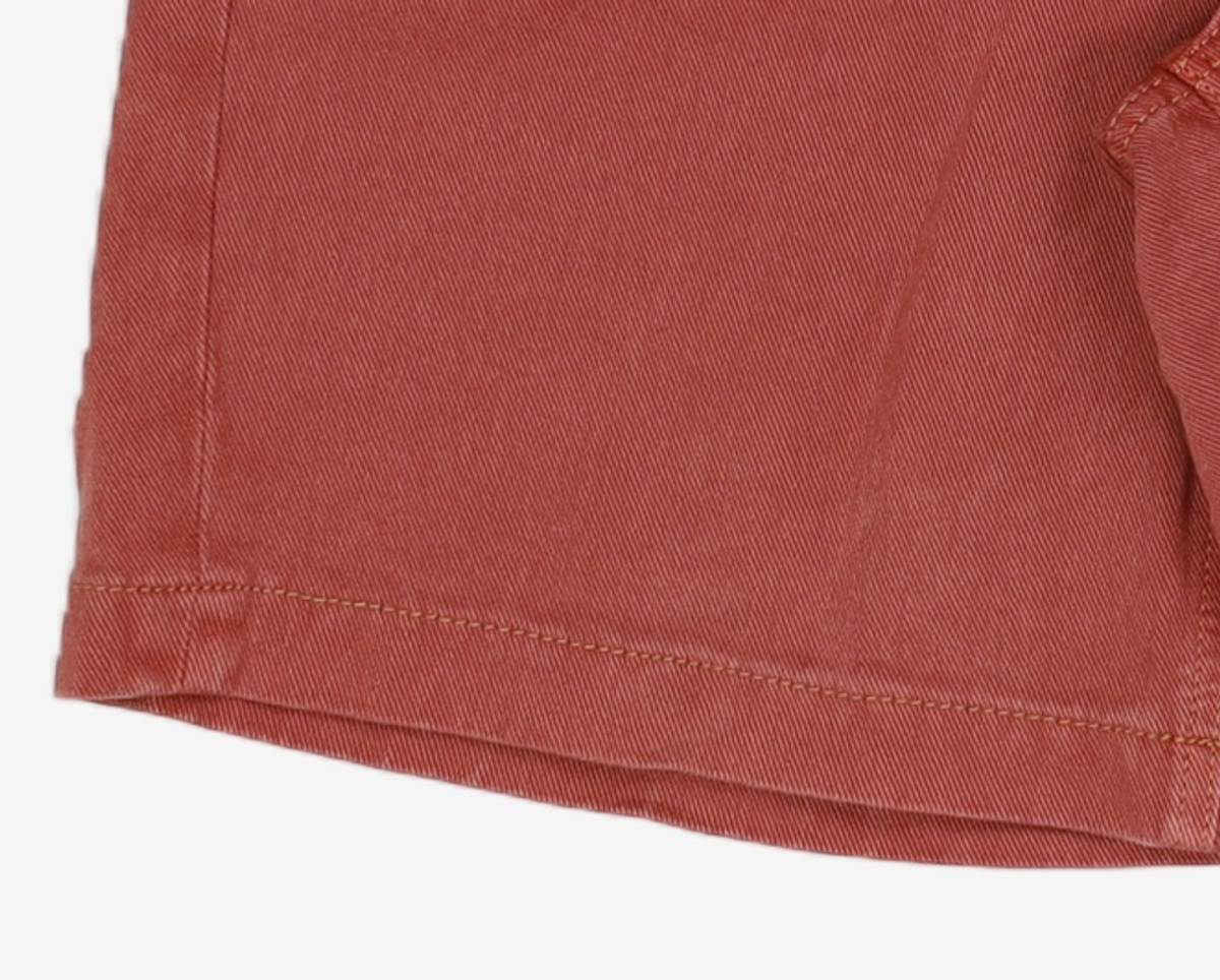 애드오프(ADDOFF) Newtro Denim Shorts - Cranberry L