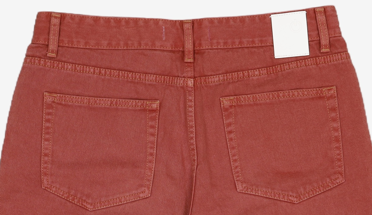 애드오프(ADDOFF) Newtro Denim Shorts - Cranberry L