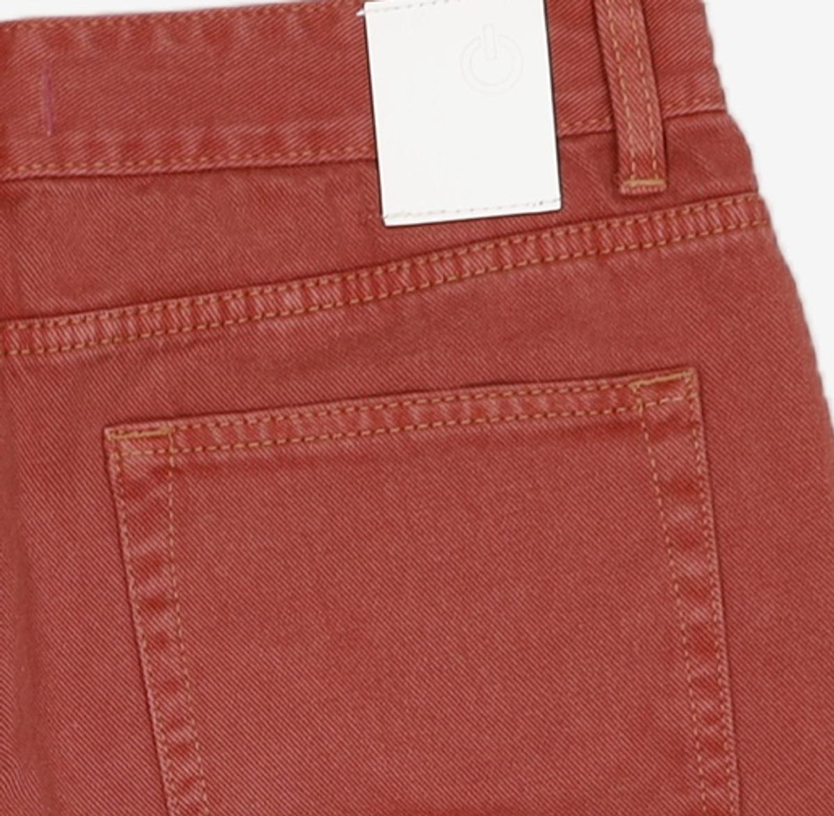 애드오프(ADDOFF) Newtro Denim Shorts - Cranberry L