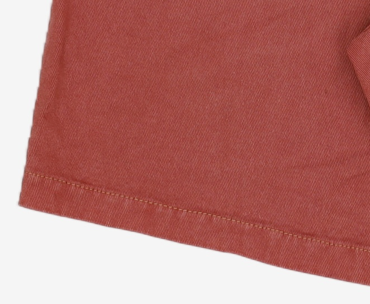 애드오프(ADDOFF) Newtro Denim Shorts - Cranberry L