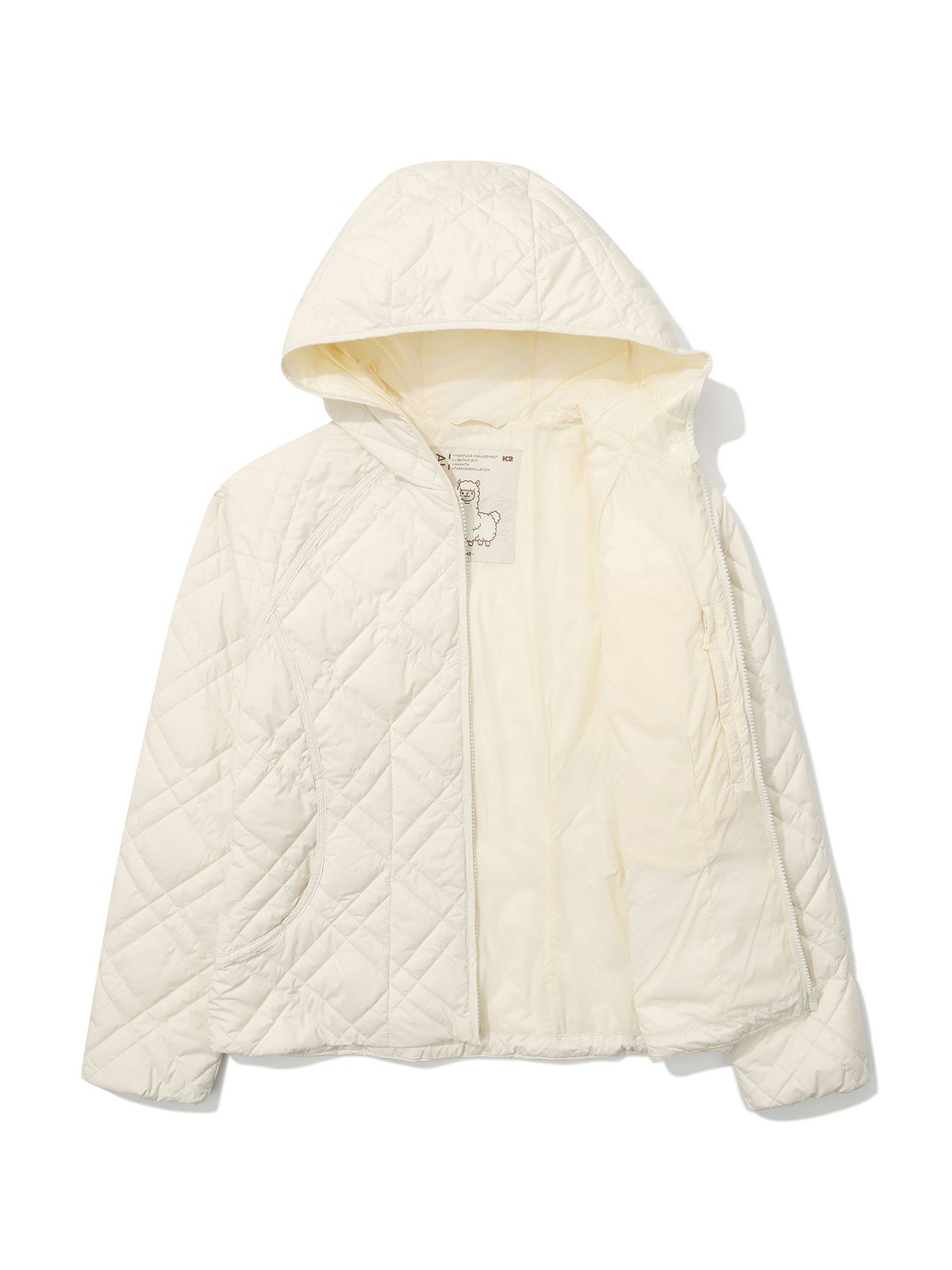 케이투(K2) AL-PACA PARKA QUILTED 자켓 W_Cream