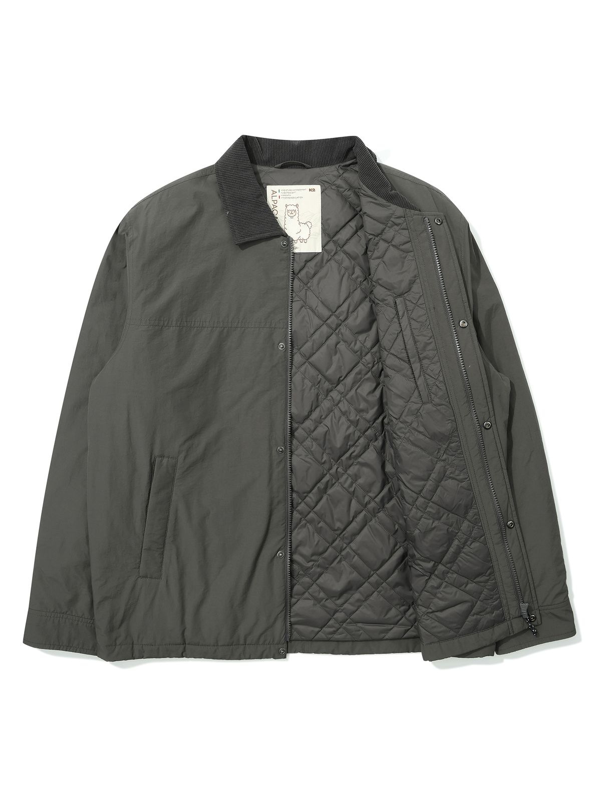 케이투(K2) AL-PACA PARKA 자켓_URBAN CHARCOAL