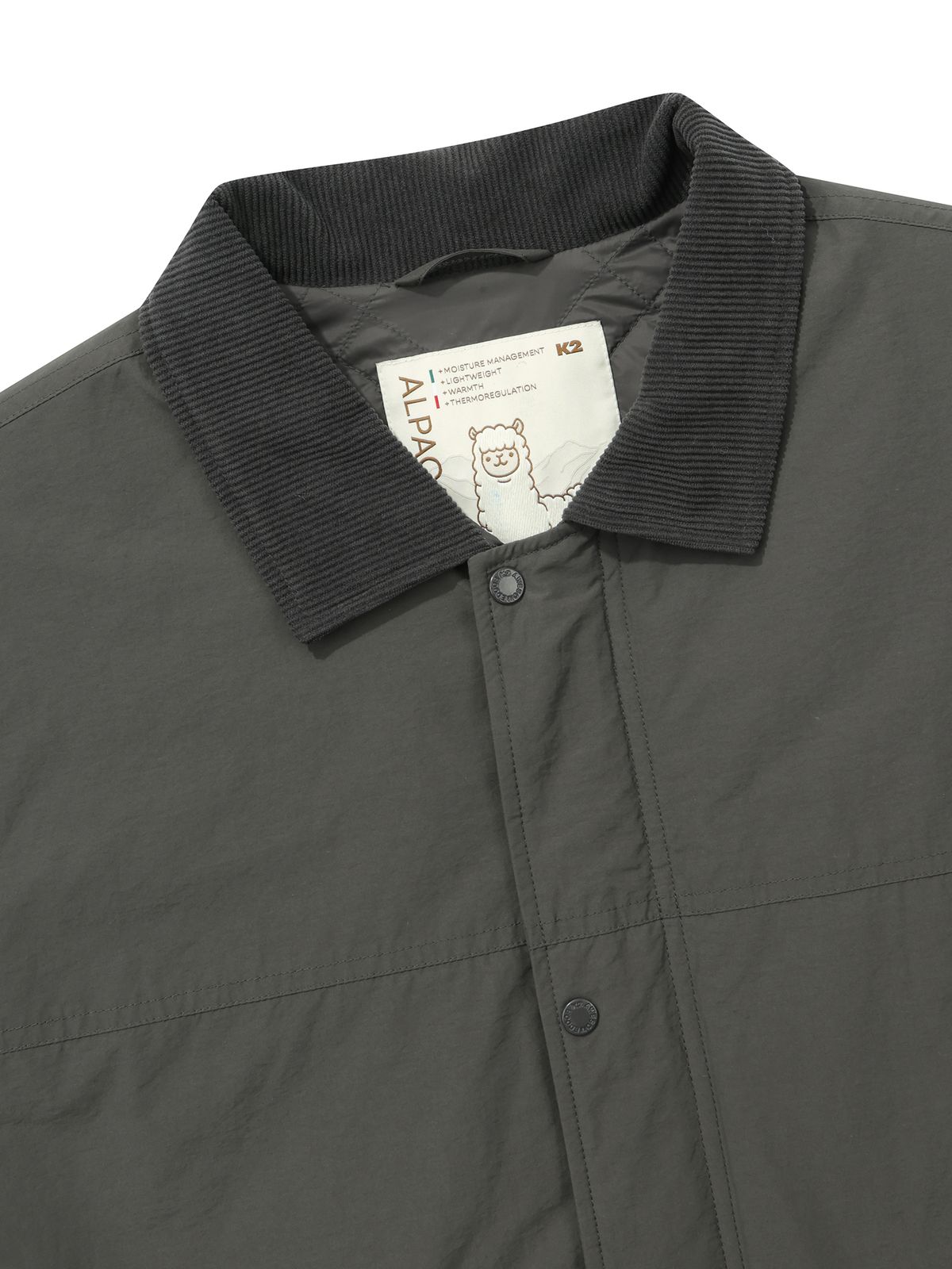 케이투(K2) AL-PACA PARKA 자켓_URBAN CHARCOAL