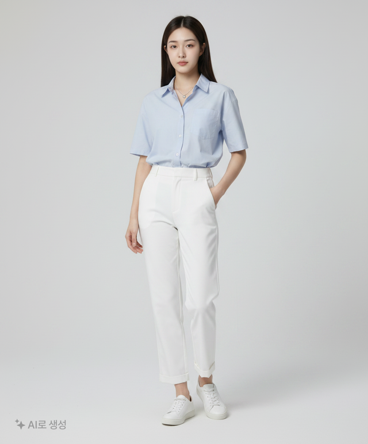 지오다노(GIORDANO) 캐주얼 셔츠 90