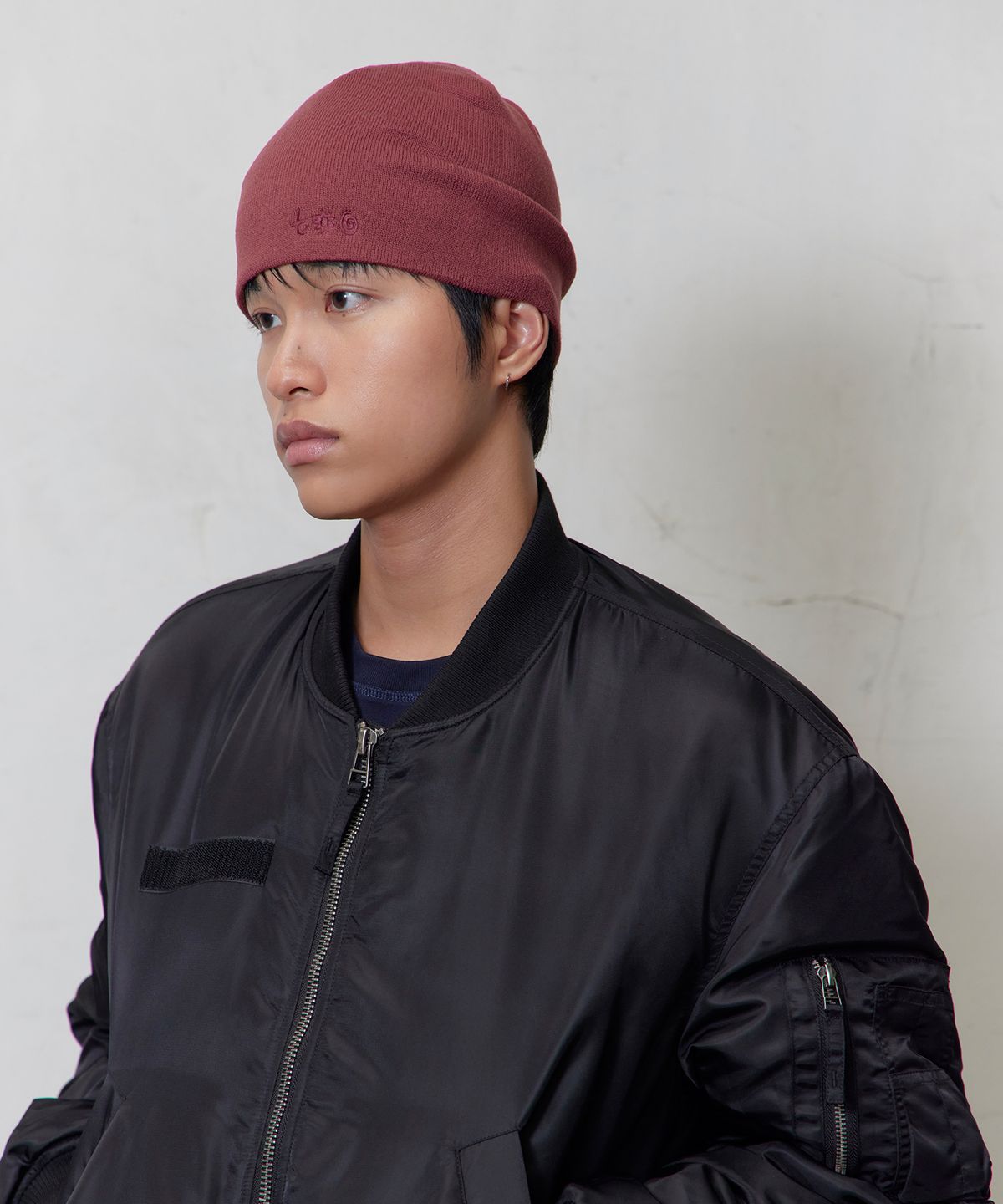 토니로렌스(TONY LAWRENCE) 데일리 심볼 로고 비니 레드