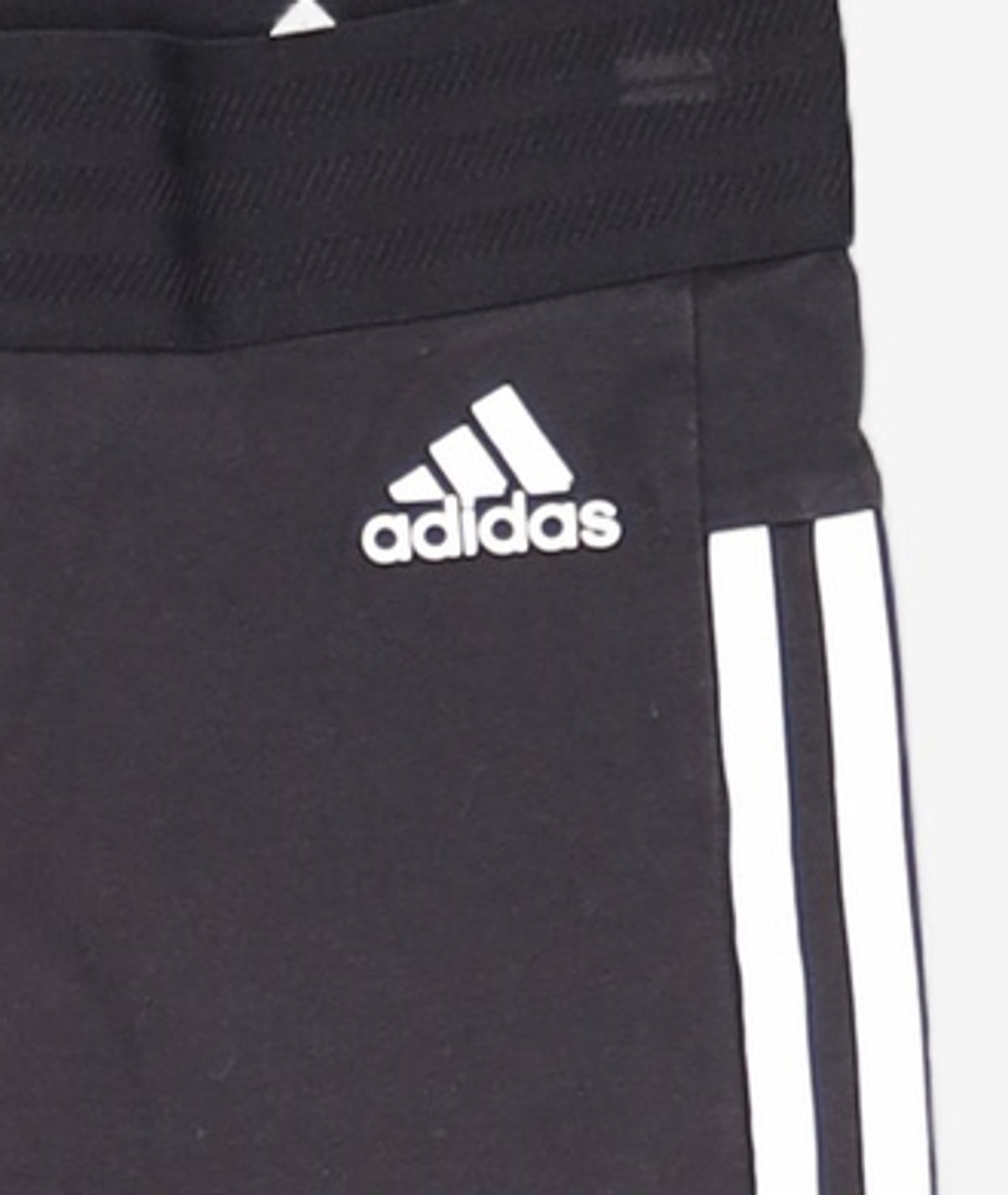 아디다스(ADIDAS) 에센셜 3S 레깅스 - 블랙:화이트 / BS4820 85