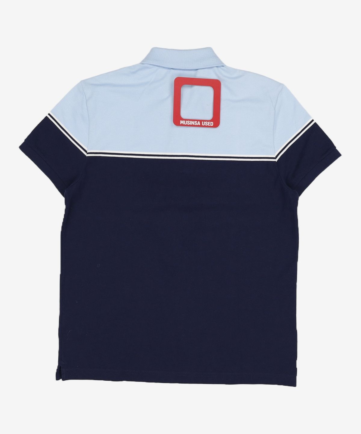 라코스테(LACOSTE) 남성 컬러블럭 반팔 폴로 셔츠 LCST PH7063-19BLAW M