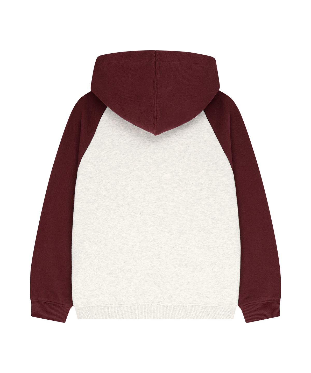 마리떼 키즈(MARITHÉ KIDS) KIDS COLOR BLOCK RAGLAN HOODIE burgundy