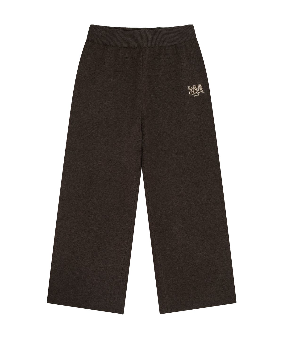 마리떼 키즈(MARITHÉ KIDS) KIDS KNIT WIDE PANTS brown
