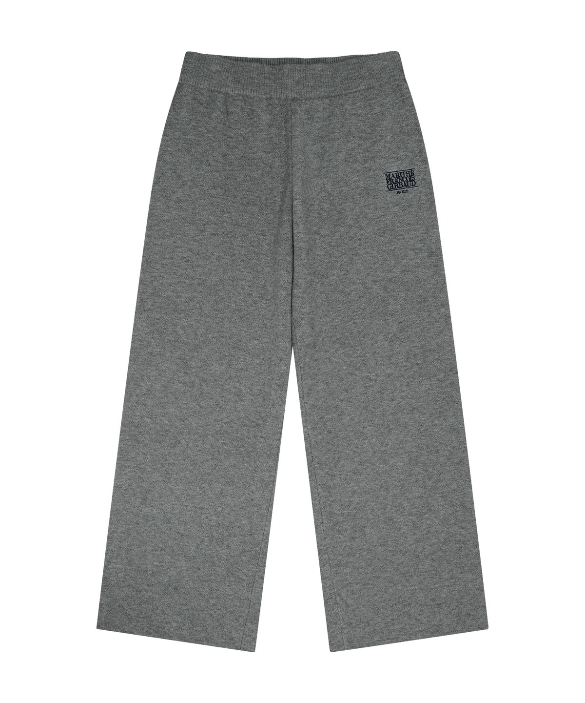 마리떼 키즈(MARITHÉ KIDS) KIDS KNIT WIDE PANTS melange gray