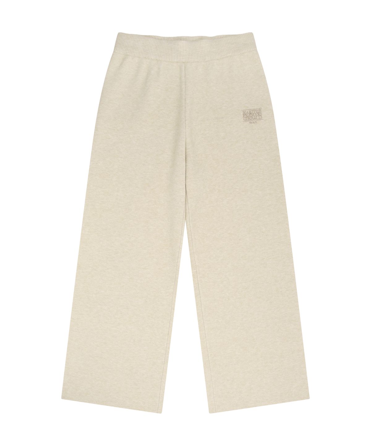 마리떼 키즈(MARITHÉ KIDS) KIDS KNIT WIDE PANTS light beige