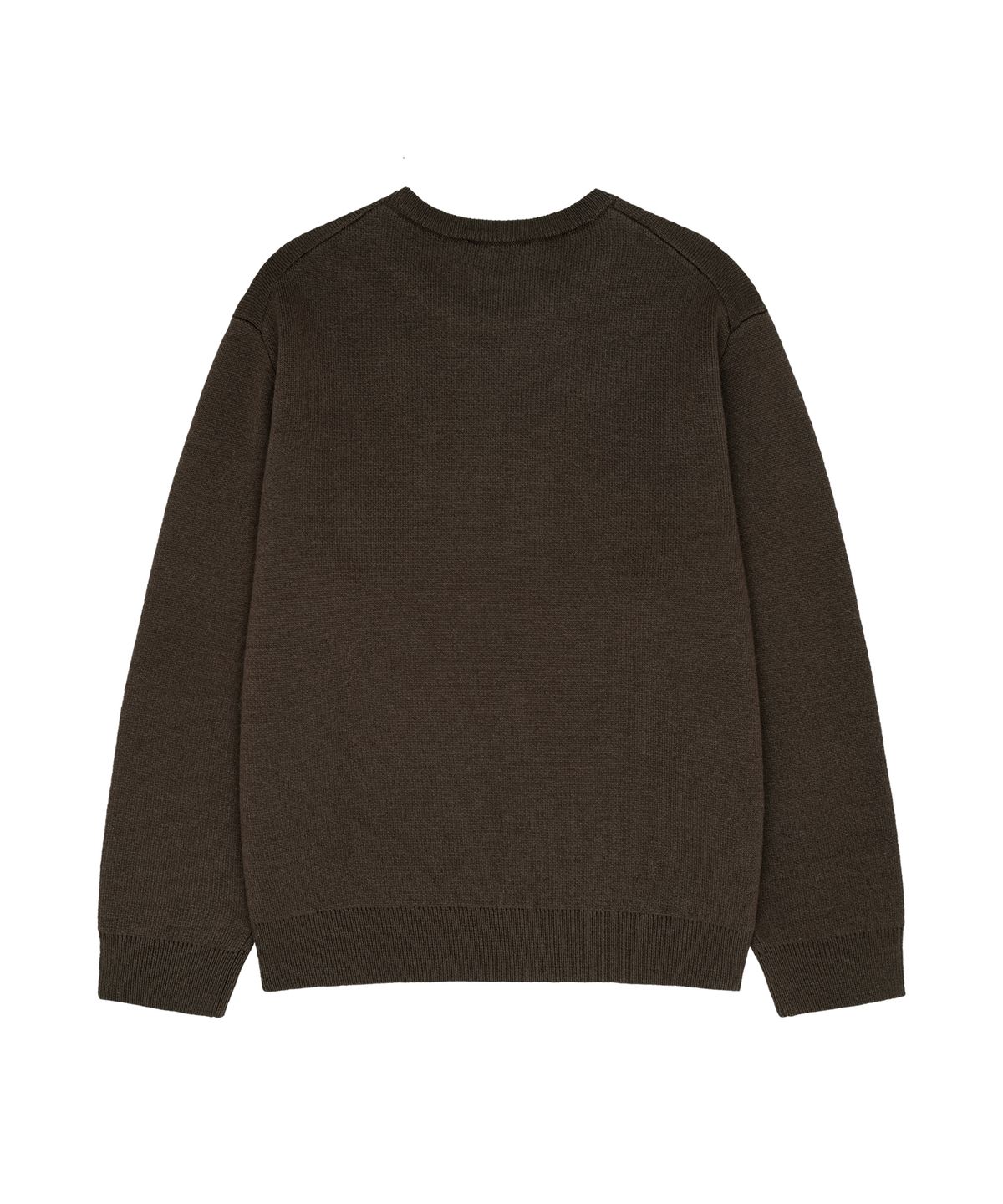 마리떼 키즈(MARITHÉ KIDS) KIDS CLASSIC LOGO KNIT PULLOVER brown