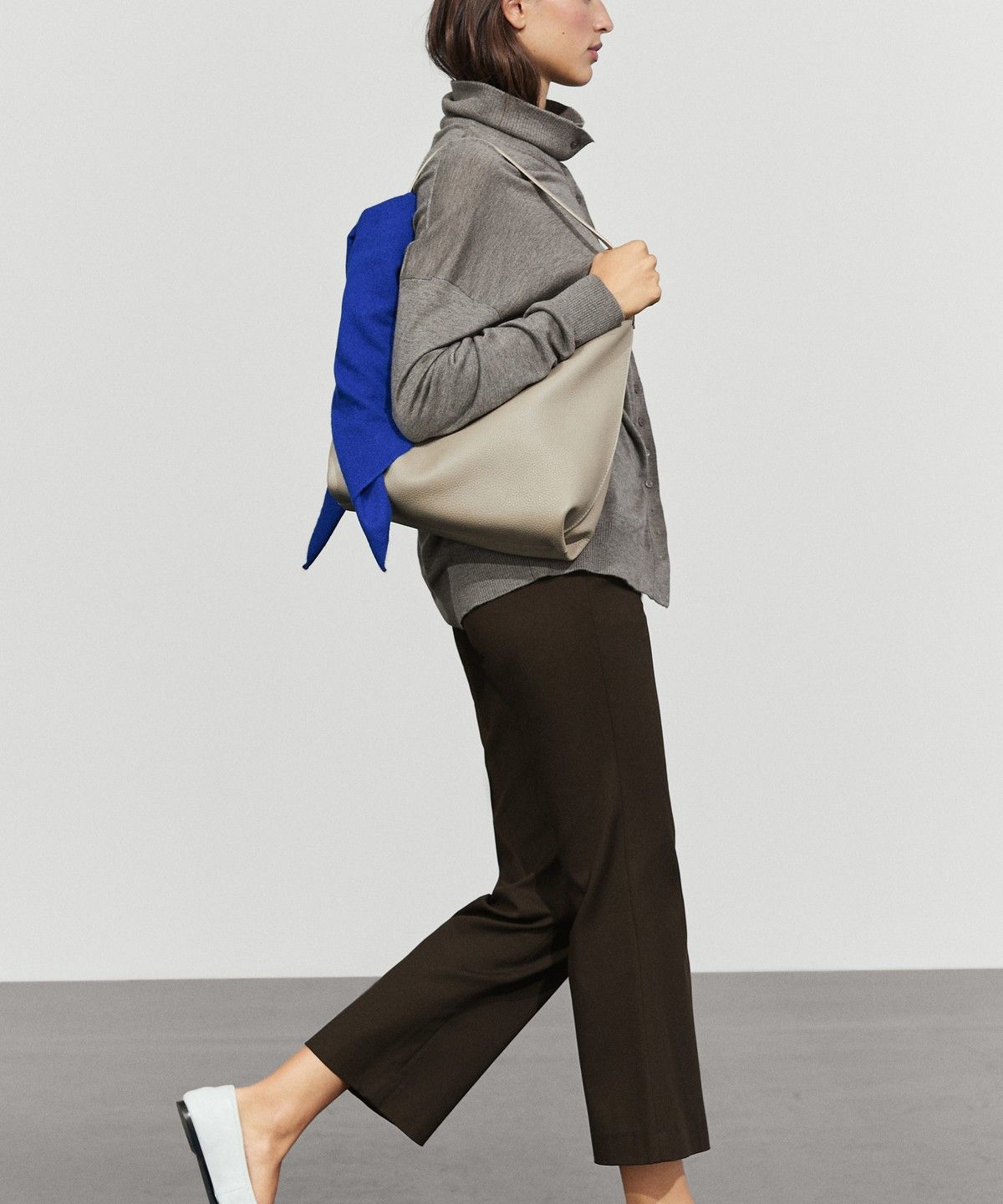 마시모두띠(MASSIMO DUTTI) 스트레치 킥 플레어 팬츠