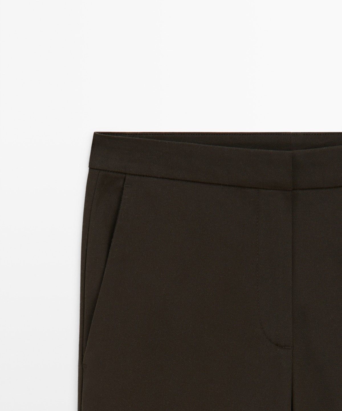 마시모두띠(MASSIMO DUTTI) 스트레치 킥 플레어 팬츠