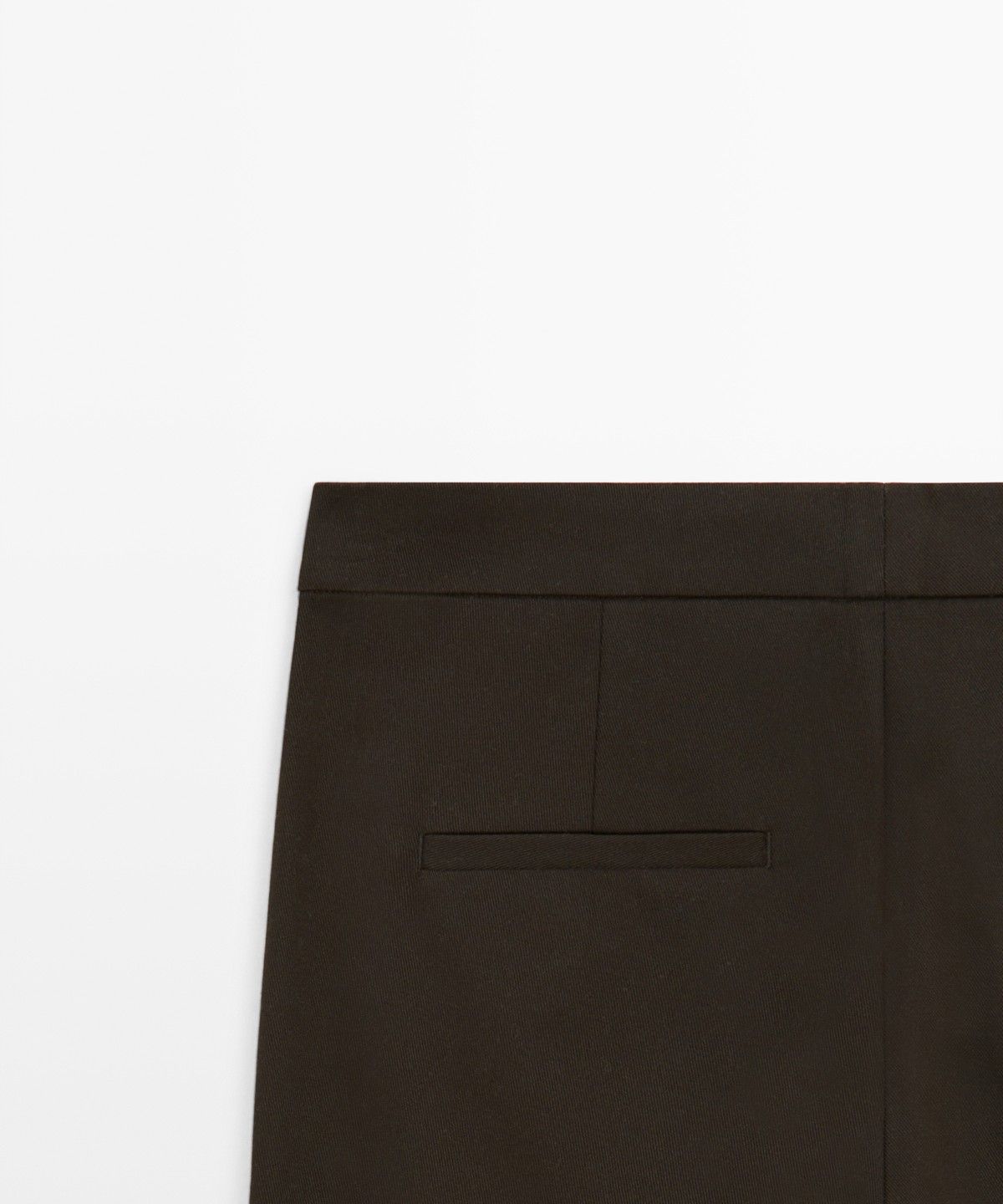 마시모두띠(MASSIMO DUTTI) 스트레치 킥 플레어 팬츠