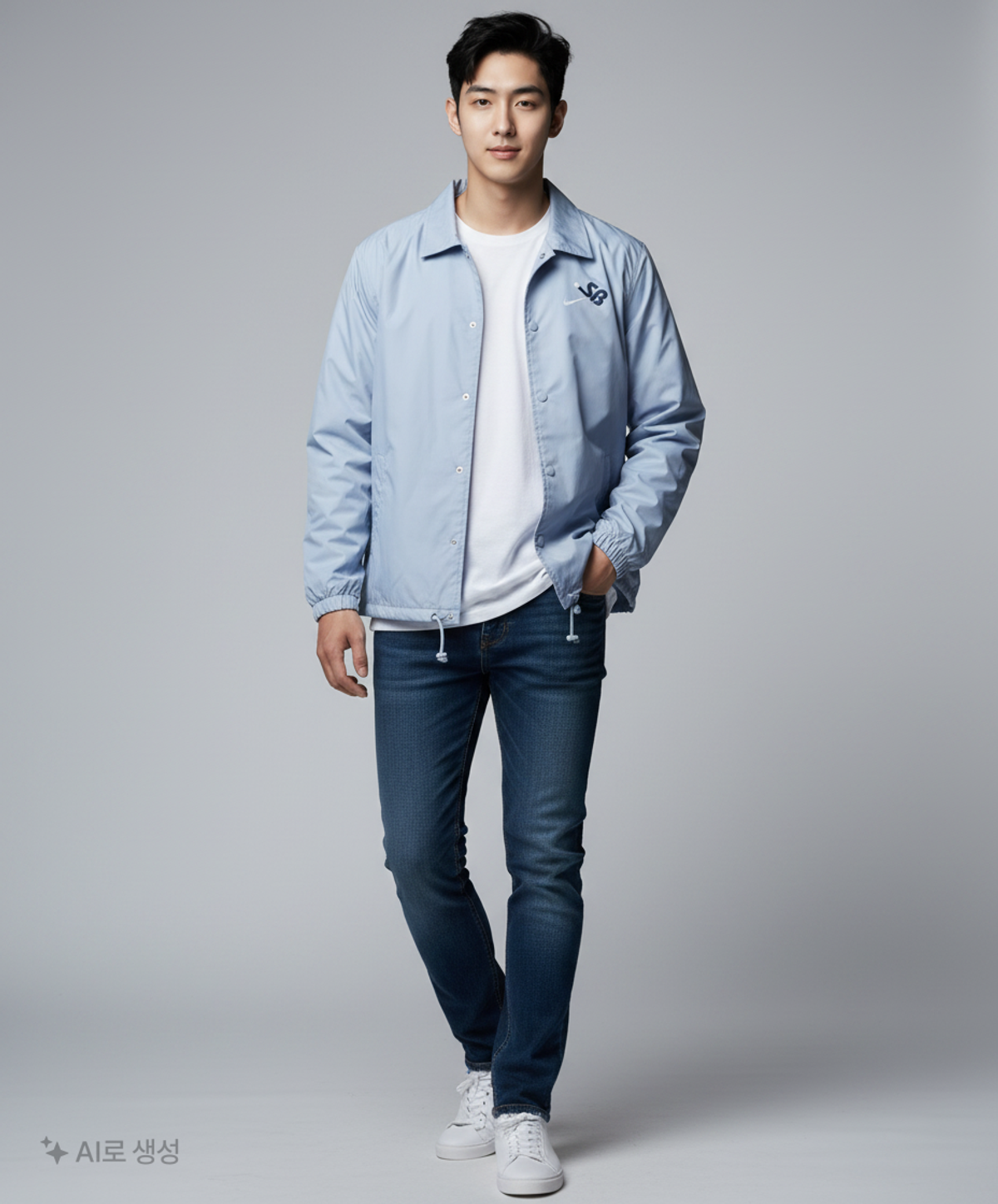 나이키(NIKE) 나일론/코치 재킷 L