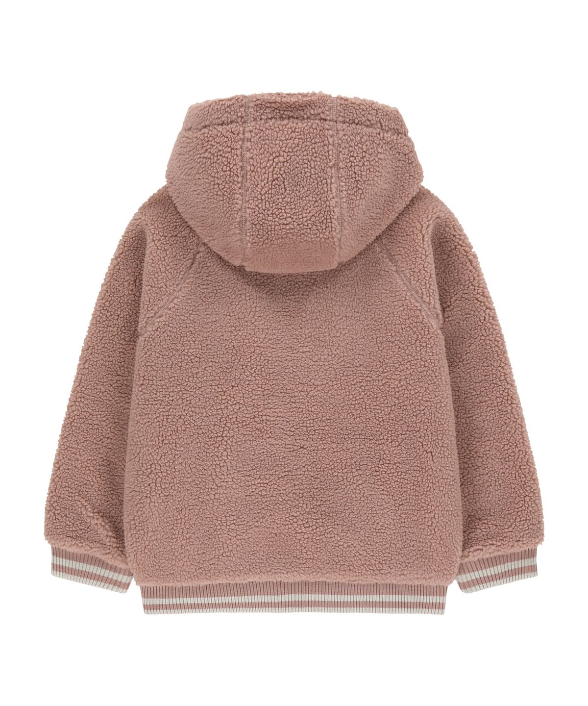 마리떼 키즈(MARITHÉ KIDS) KIDS CLASSIC LOGO HOODED FLEECE JACKET pink