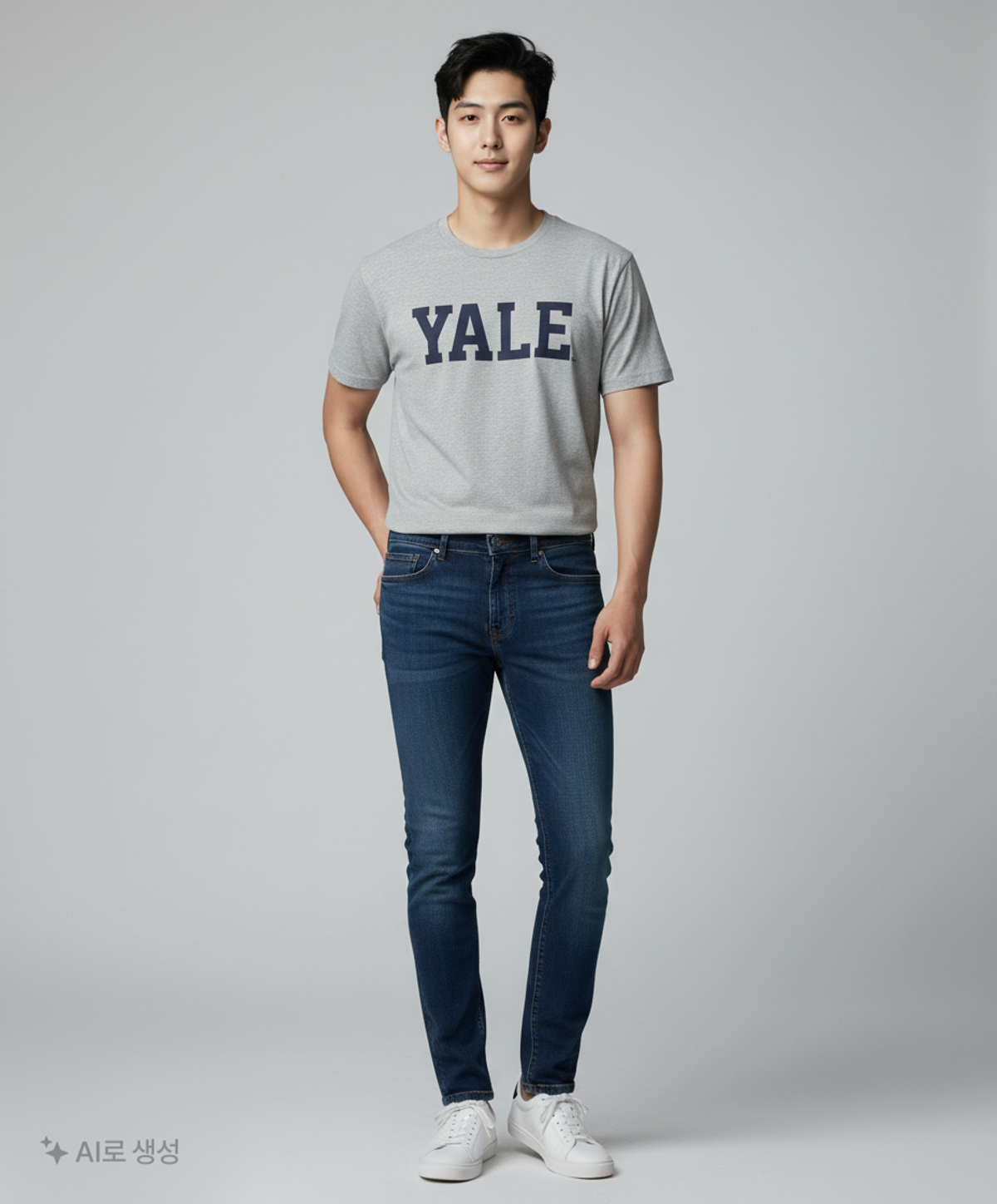 예일(YALE) 반소매 티셔츠 L