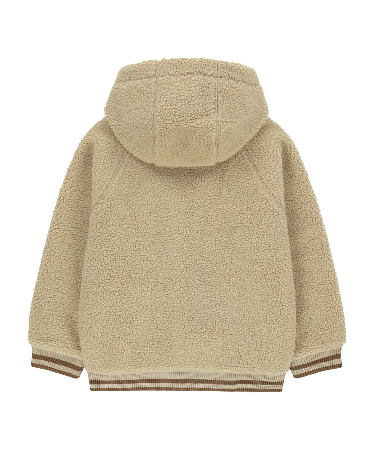 마리떼 키즈(MARITHÉ KIDS) KIDS CLASSIC LOGO HOODED FLEECE JACKET light beige