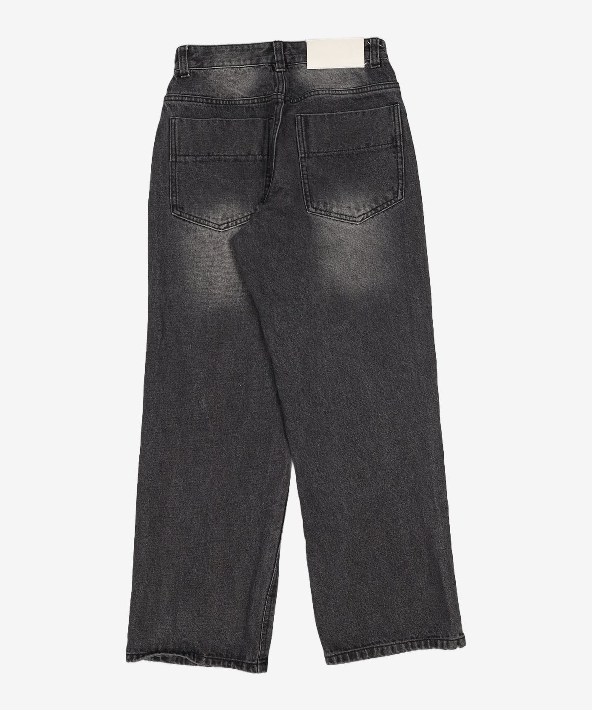 데케트(DECET) Mid Rise Wide Jeans DCPT027BlackCenter 26