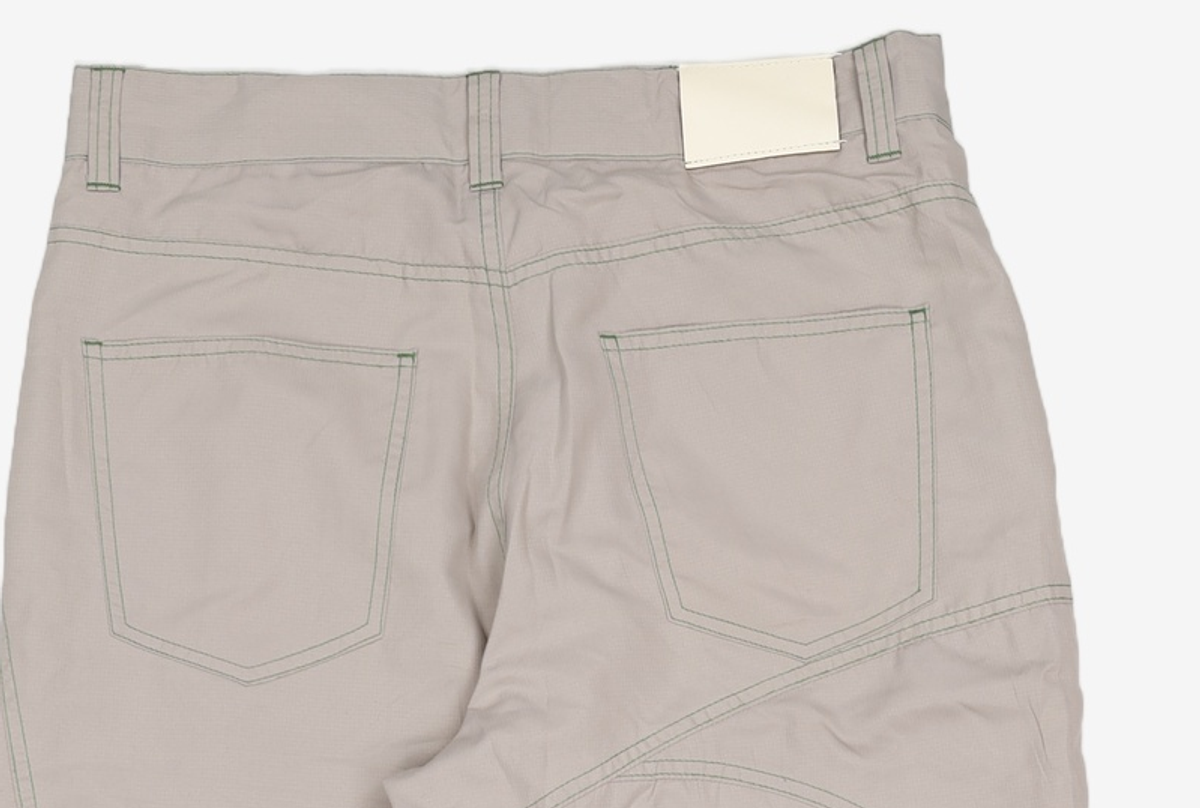 애드오프(ADDOFF) WAVE STITCH PANTS GREY 48