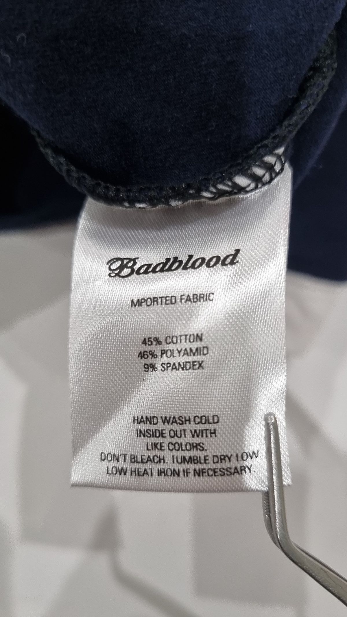 배드블러드(BADBLOOD) 반소매 티셔츠 XS