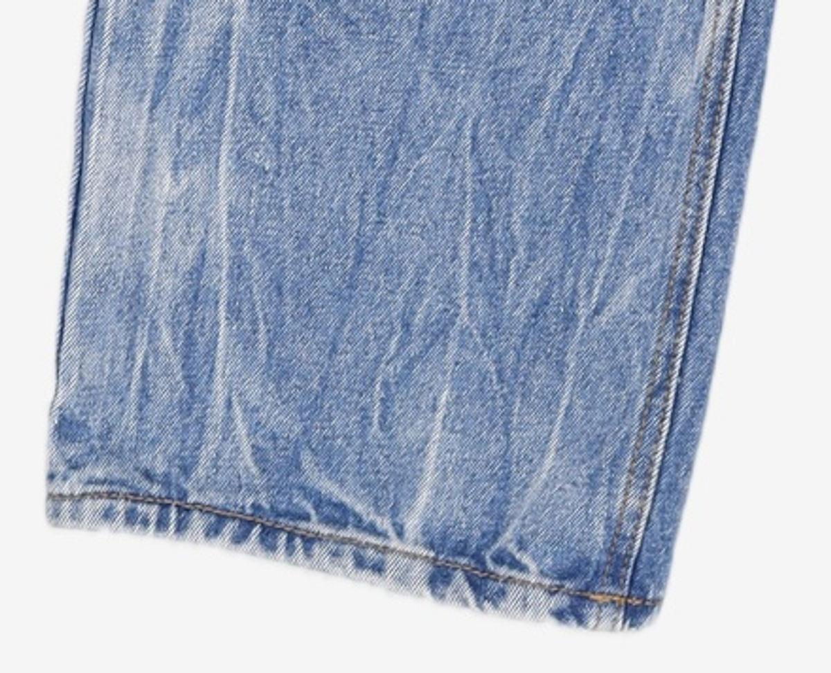 데케트(DECET) Mid Rise Wide Jeans DCPT027BlueSide 28