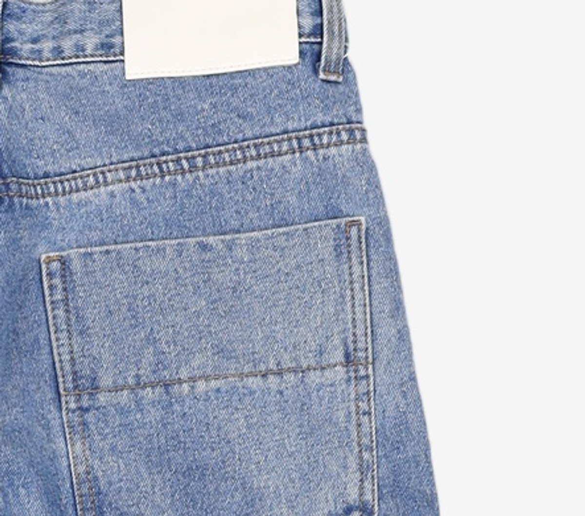데케트(DECET) Mid Rise Wide Jeans DCPT027BlueSide 28
