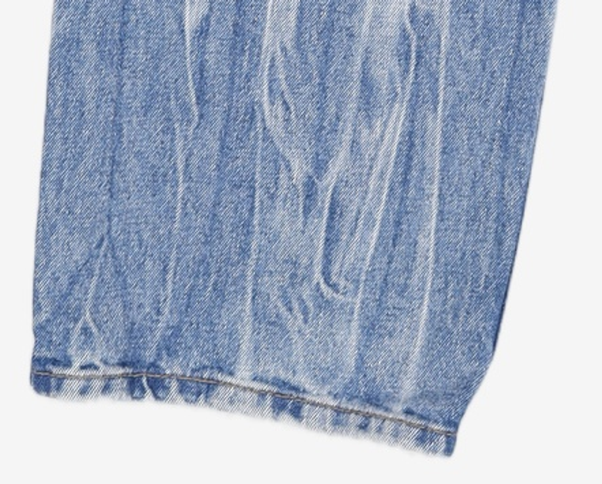 데케트(DECET) Mid Rise Wide Jeans DCPT027BlueSide 28