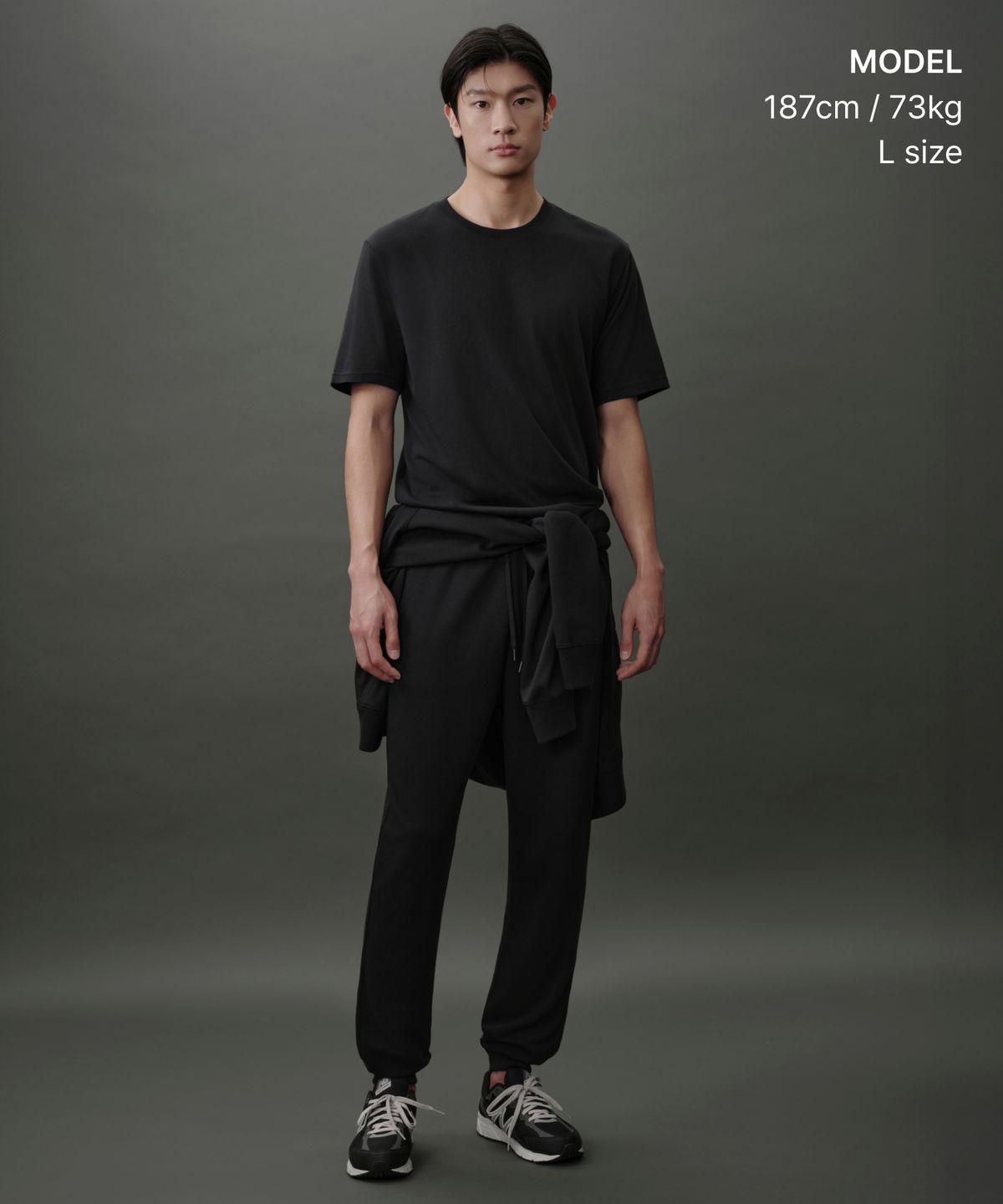 무신사 스탠다드(MUSINSA STANDARD) [리커버리] 조거 핏 팬츠 [블랙]