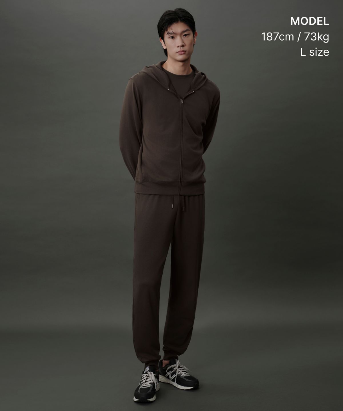 무신사 스탠다드(MUSINSA STANDARD) [리커버리] 조거 핏 팬츠 [브라운]
